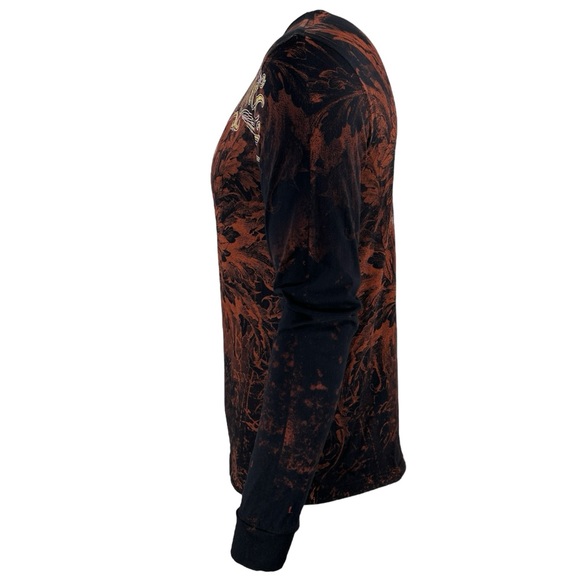 Archaic by Affliction Men's T-Shirt Hinsley Skull Wings Biker S-4XL - Picture 5 of 9